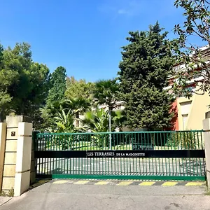 Luxe - 3 Pièces Avec Vue Mer, Piscine Et Tennis Appartement